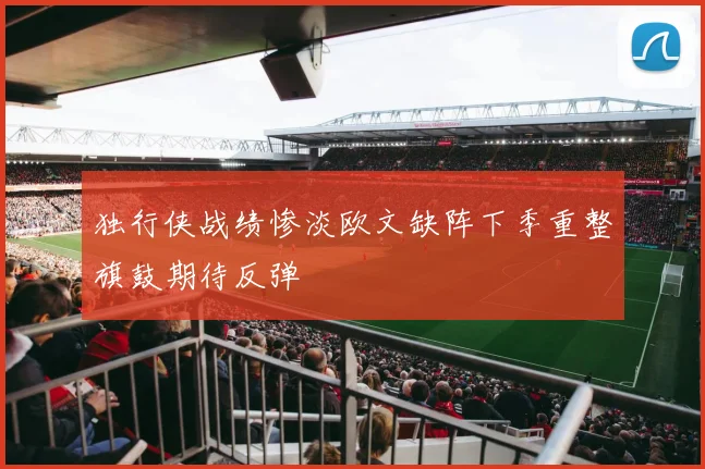 独行侠战绩惨淡欧文缺阵下季重整旗鼓期待反弹